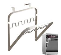 Hangable Garbage Bag Holder - Kitchen Trash Pouch Rack, Iron Cabinet Hanger | Portable Multifonction Trash Bag Storage Organizer for Home Office Bathroom Space-Saving Durable 23,5 x 21,1 x 1,6 cm 9,25