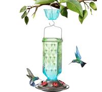 Hangable Hummingbird Feeder, Bird Feeder with Built-in Ant Moat, Leak-Proof Dispenser, Sturdy Outdoor Food Supply, Ideal for Garden, Yard, Balcony, Porch, 69.80 inches