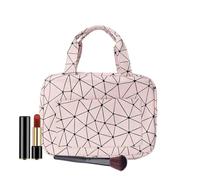 Hangable Toiletry Pouch, 4 Compartments Travel Toiletry Organizer with Hook, Waterproof Portable Storage Bags for Shampoo Conditioner, Cosmetic Organizer for Travel Accessories, , riferimento