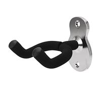 Hangage de Montage Mural de Guitare, Porte-Crochets d'instrument d'affichage Métal Universel avec Vis pour ukulélé pour la Salle de Studio pour Le Violon (Argent givré)