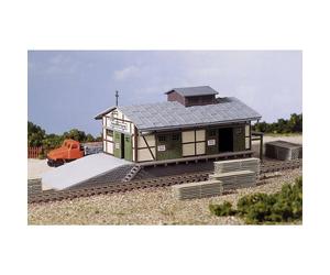 Hangar de marchandises H0 Auhagen