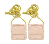 Hangboard Hangboard pour escalade sur roche : 2 pièces conçues pour un entraînement intense, équipement domestique pour tenir le diapason | Tableau d'entraînement d'escalade avec montage sur porte