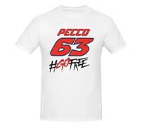 HANGCHANG Pecco-Bagnaia-63-Go-Free-T-shirt-Oversized