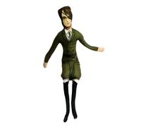 Hange Zoe Oreiller en peluche drôle et tordable Motif dessin animé 28 cm Décoration pour la maison, la chambre à coucher, le canapé