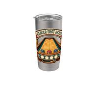 HANGER SHOT READY Shuffleboard Bord Palet Gobelet isotherme en acier inoxydable double paroi