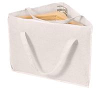 Hanger Storage Bag - 18.11x13.39 inches Triangular Hangable Container | Clothes Hanger Organizer Fabric Case for Laundry Room Drying Rack Small Space College Students