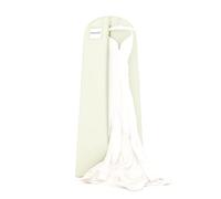 HANGERWORLD 183 cm pour vêtements Sac Secret avec Poche intérieure à Fermeture éclair, Ivoire