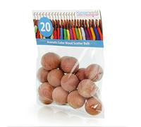 Hangerworld - Lot De 20 Boules Anti Mites En Bois De Cèdre 2,2cm De Diamètre