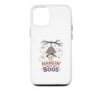 Hangin with My Boos, de Jolis Opossum, fantômes d'halloween, Opossum Coque pour iPhone 12/12 Pro