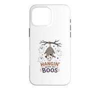 Hangin with My Boos, de Jolis Opossum, fantômes d'halloween, Opossum Coque pour iPhone 16 Pro Max