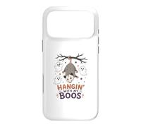 Hangin with My Boos, de Jolis Opossum, fantômes d'halloween, Opossum Coque pour iPhone 17 Pro Max