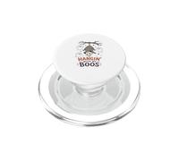 Hangin with My Boos, de Jolis Opossum, fantômes d'halloween, Opossum PopSockets PopGrip pour MagSafe