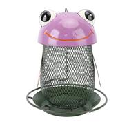 Hanging Bird Feeder,with Solar Light,Chew Proof for Outdoor Hanging Wild, for Outdoor Courtyard Balcony