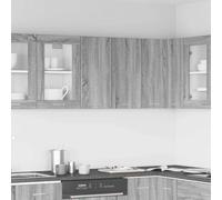 vidaXL Armoire suspendue ""Lyon"" Gris Sonoma 60 x 31 x 60 cm Bois d'ingénierie 815112