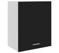 Vidaxl Armoire Suspendue Noir 50x31x60 Cm Aggloméré Noir