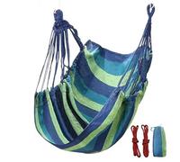 Hanging Chair - Swing Chair | Hammock Chairs for Adults, 500lbs Heavy Duty Indoor Swing Seat, Thickened Canvas for Bedroom, Dorms, College Students, Reading Nooks, Nursery, and Living Room Relaxation