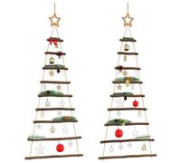 Hanging Christmas Tree, Hanging Christmas Trees,sapin De Noël Suspendu vidaXL