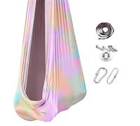 Hanging Hammock, Pod Swing Seat with Inflatable Cushion, Strong Load-Bearing Elastic Chair | Cuddle Hammock Chair for Playroom Bedroom Living Room Play School Calm Down Relaxations