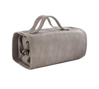 Hanging Sac de rangement Madar du support de brosse Cosmétique étanche avec des compartiments amovibles à grande capacité fermeture à glissière polyvalente Kaki