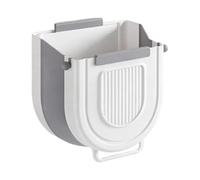 Hanging Trash Can - Foldable Kitchen Bin | Cabinet Door Wastebasket