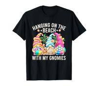 Hanging with My Gnomies for Beach Lovers Funny Summer GNOME T-Shirt