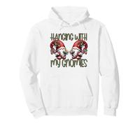 Hanging with My Gnomies for Xmas Family Cute Christmas GNOME Sweat à Capuche