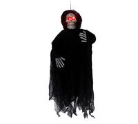 Hangings Ghosts Halloween Decor, Halloween Ghosts Decor, Skeleton Flying Ghost, Halloween Yard Prop, Graveyard Ghost Decor, Light Up Ghosts, Hangings Ghost Decorations for Graveyard Yard Prop Décor