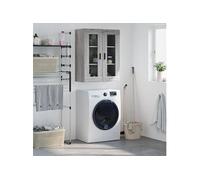 Hangkast 69,5x34x90 cm grijs sonoma eikenkleurig828498