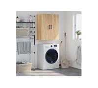 vidaXL Armoire murale 828447, Chêne Sonoma 69,5x34x90 cm, bois d'ingénierie, moderne, suspendue