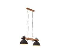 Hanglamp industrieel 25 W E27 109 cm zwart320527