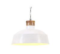 Vidaxl Lampe Suspendue Industrielle 58 Cm Blanc E27