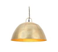 Vidaxl Lampe Suspendue Industrielle Vintage 25 W Laiton Rond 41 Cm E27 Multicolore