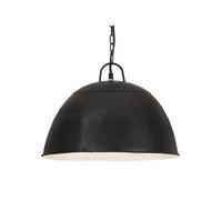 Hanglamp industrieel vintage rond 25 W E27 41 cm zwart320543