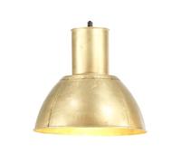 Hanglamp rond 25 W E27 28,5 cm messingkleurig320568