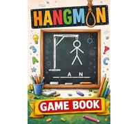 Hangman Game Book - A Two-Player Vocabulary Duel - 102 Pages: 200 Puzzles for Travel, Road Trips, and Quiet Afternoons | Classic Pen & Paper Word Game for Kids and Adults