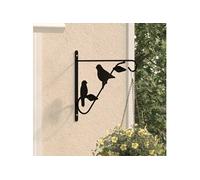 vidaXL Hangmandbeugels 4 st staal zwart319361 Noir G