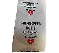 Hangover Lot de 100 étiquettes adhésives pour mariage ou fête