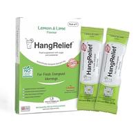 HangRelief pour des matins frais et pleins d’énergie - Formule de soutien après-soirée en instance de brevet, 7 sachets (5,6 g) | Formulé au Royaume-Uni-citron et citron vert