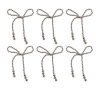 Hangsu Accessoire unique fait à la main en forme de nœud papillon - Bijou tendance - Pendentif pour bracelet à breloques - Convient pour diverses occasions - Composant élégant, One Size, Comme décrit