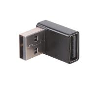 Hangsu Adaptateur de connecteur d'extension USB 3.0 mâle vers femelle coudé vers le haut à 90 degrés pour ordinateur portable PC convertisseur USB