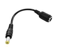 Hangsu Adaptateur mâle 7450 7,4 x 5,0 mm femelle 5525 5,5 x 2,5 mm pour connexion d'alimentation compatible croix