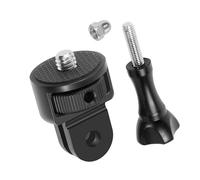 Hangsu Adaptateurs de montage d'appareil photo en aluminium haute résistance 6,35 mm port à vis pour trépieds Action5 Accessoires de protection sécurisée en alliage d'aluminium Cage de caméra