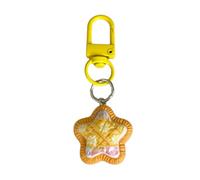 Hangsu Adorable porte-clés en résine en forme d'animal - Joli cadeau pour filles - Accessoire d'amitié - Léger et robuste - Tendance - Pour sacs, Étoile, taille unique