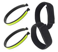 Hangsu Bande de jambe de cyclisme hautement réfléchissante pour la sécurité de nuit - Accessoires de cyclisme étanches