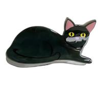 HANGSU Barrette à cheveux en forme de chat, pince à cheveux antidérapante, pour femmes et filles, cadeau pour les amoureux des chats (A