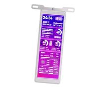 Hangsu Boîtier d'ordinateur miniature à écran secondaire avec écran LCD IPS de 4,5" et ventilateur de refroidissement 5500 tr/min pour surveillance de PC en temps réel