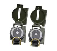 Hangsu Boussole géologique numérique de haute précision pour camping, randonnée, exploration, camping, randonnée, outil de navigation professionnel durable de haute précision