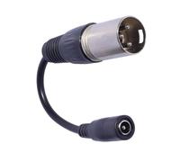 Hangsu Câble adaptateur femelle CC 5,5 mm x 2,1 mm pour ventilateur de panneau solaire et lumière LED DC5521 convertir en fil convertisseur série C13/XLR