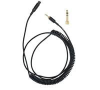 Hangsu Câble audio amélioré pour casque K702 K712 K245 K240 K241 Q701 avec connecteurs plaqués or de 6,35 mm avec revêtement en PVC