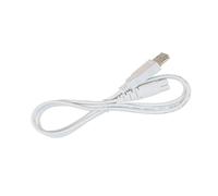 Hangsu Câble d'alimentation pratique pour rasoirs électriques 1,24 m Joints renforcés Texture PVC Cordon flexible sécurisé